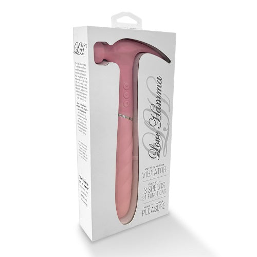 Love Hamma The Ultimate Vibrator Straight Pink - Allure Adornments