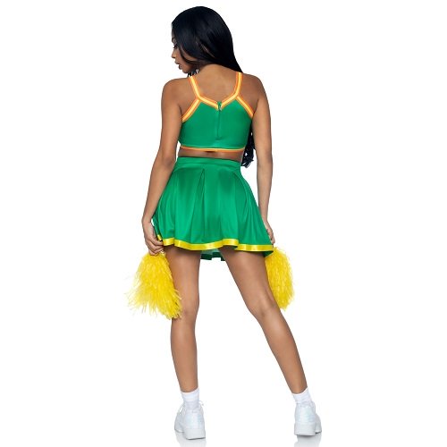 Leg Avenue Cheerleader Costume M/L - Allure Adornments