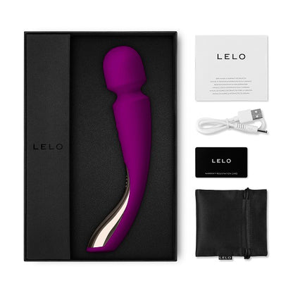 LELO Smart Wand 2 Medium Deep Rose - Allure Adornments