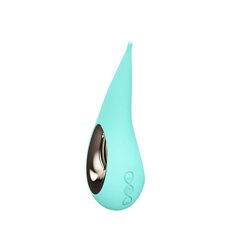 LELO DOT Clitoral Vibrator Aqua - Allure Adornments