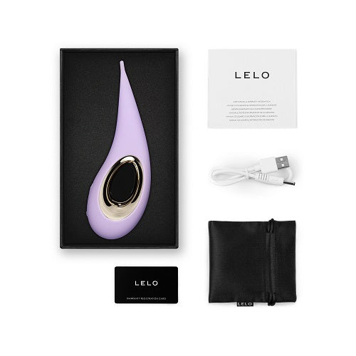 LELO DOT Clitoral Vibrator Lilac - Allure Adornments