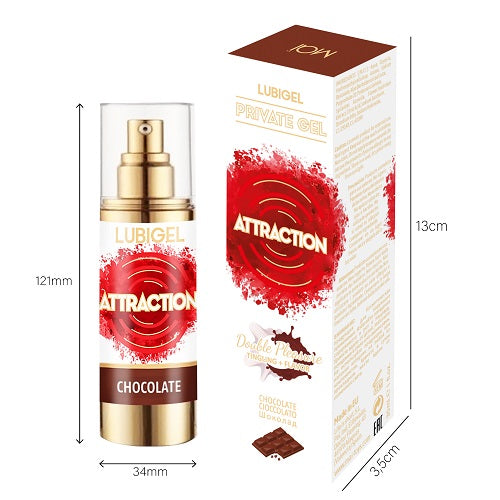 Mai Attraction Lubigel Liquid Vibrator Chocolate 30ml - Allure Adornments