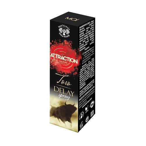 Mai Attraction Toro Delay Spray Extra Strong 30ml - Allure Adornments