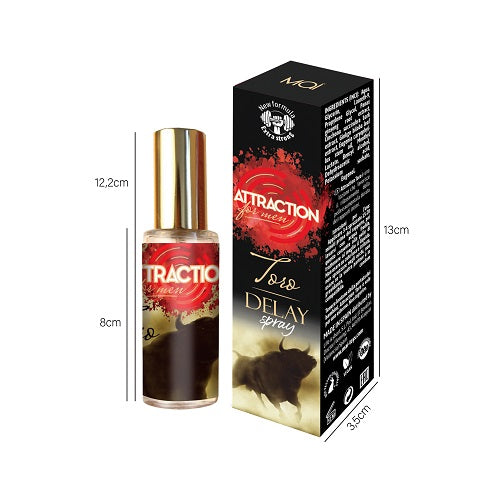 Mai Attraction Toro Delay Spray Extra Strong 30ml - Allure Adornments