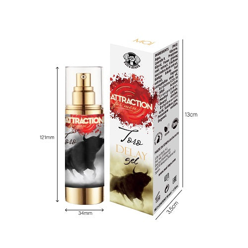 Mai Attraction Toro Delay Gel Extra Strong 30ml - Allure Adornments