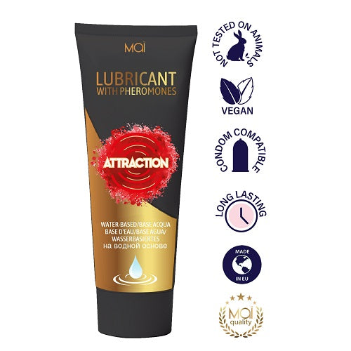 Mai Attraction Lubricant with Pheromones Unfragranced 100ml - Allure Adornments