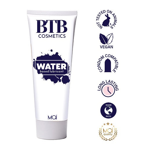 BTB Water Based Lubricant 100ml - Allure Adornments