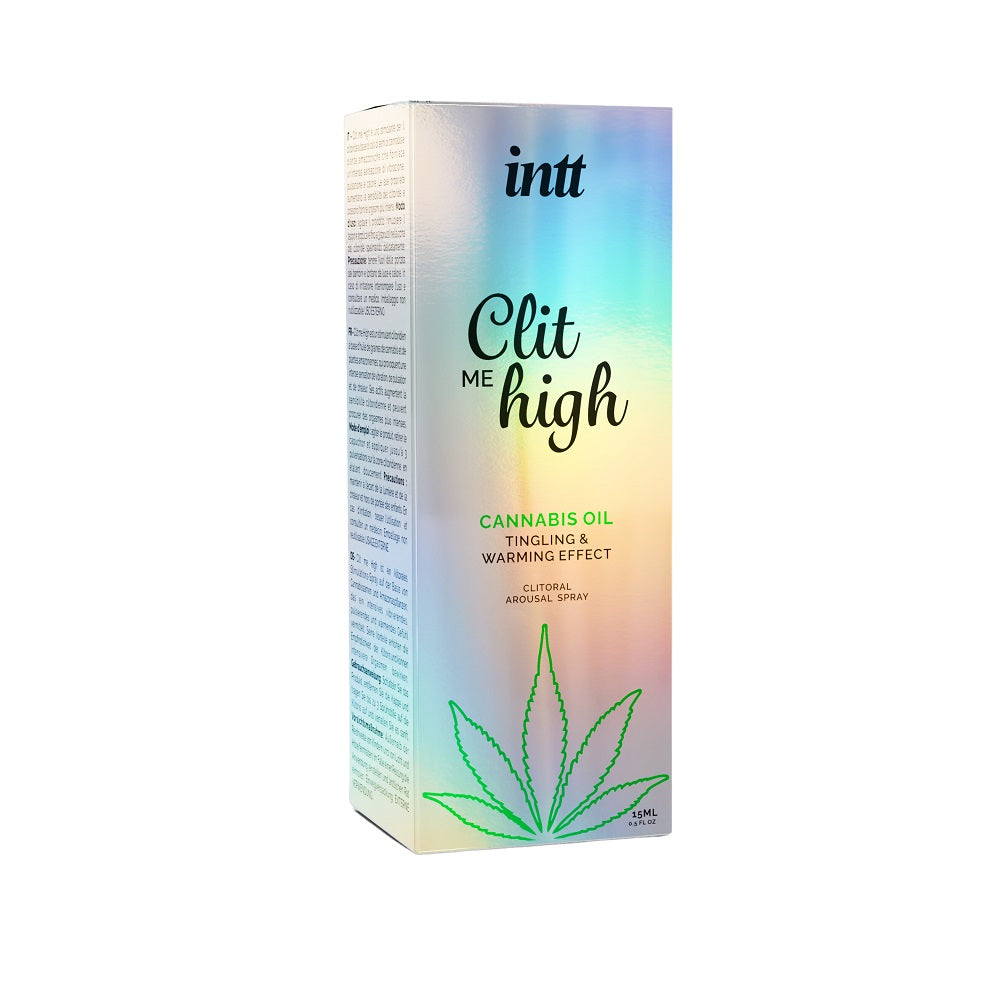 Intt Clit Me High Cannabis Oil Clitoral Arousal Spray - Allure Adornments