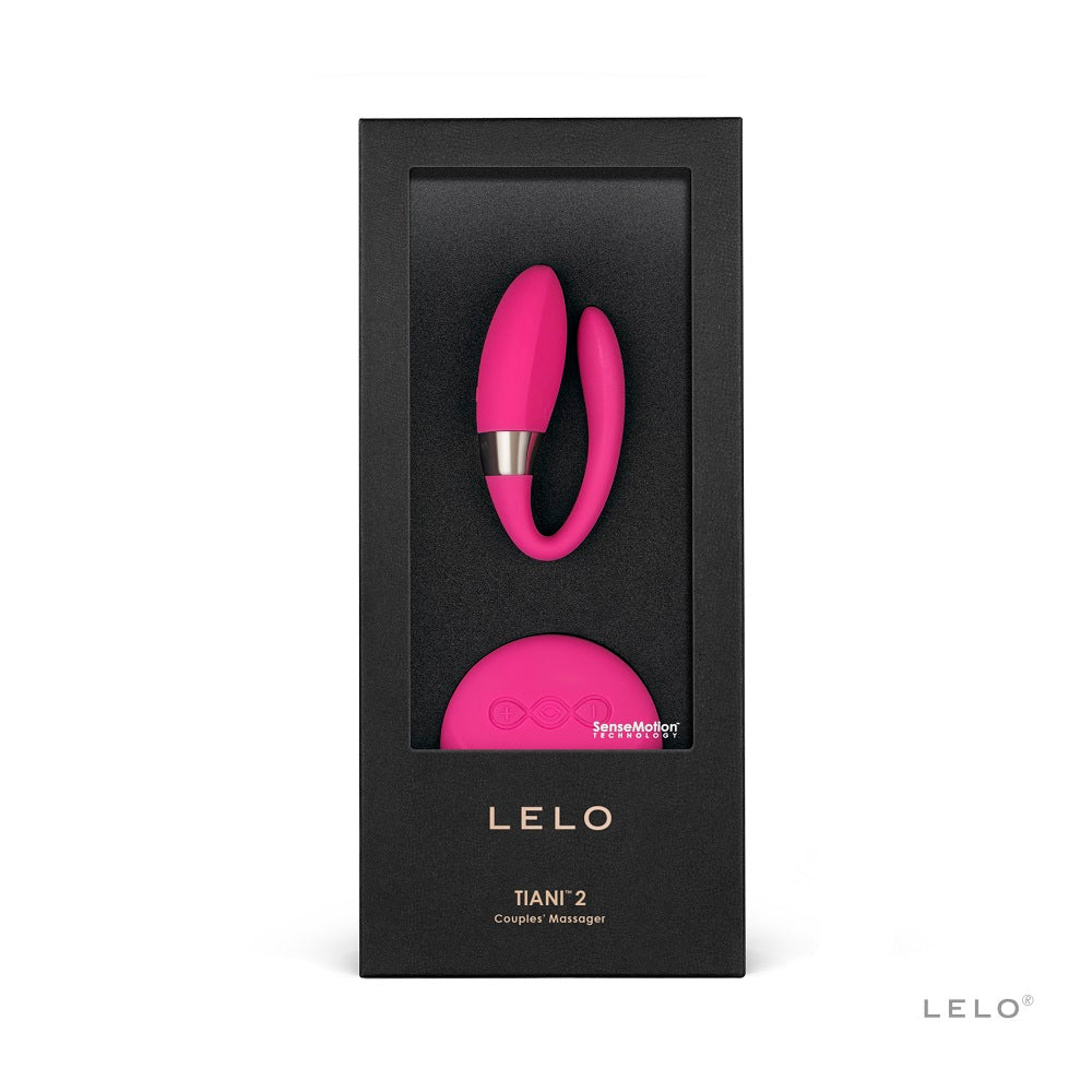 LELO Tiani 2 Design Edition Couples Vibrator Cerise - Allure Adornments