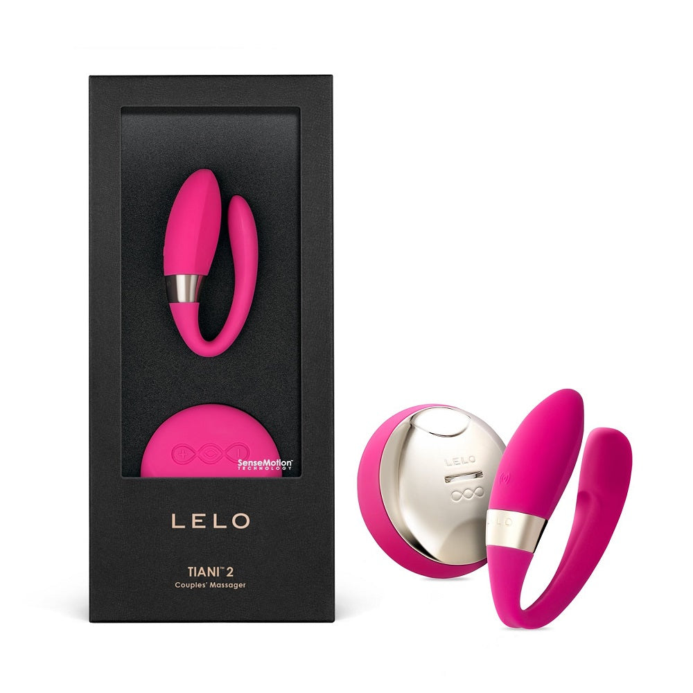 LELO Tiani 2 Design Edition Couples Vibrator Cerise - Allure Adornments