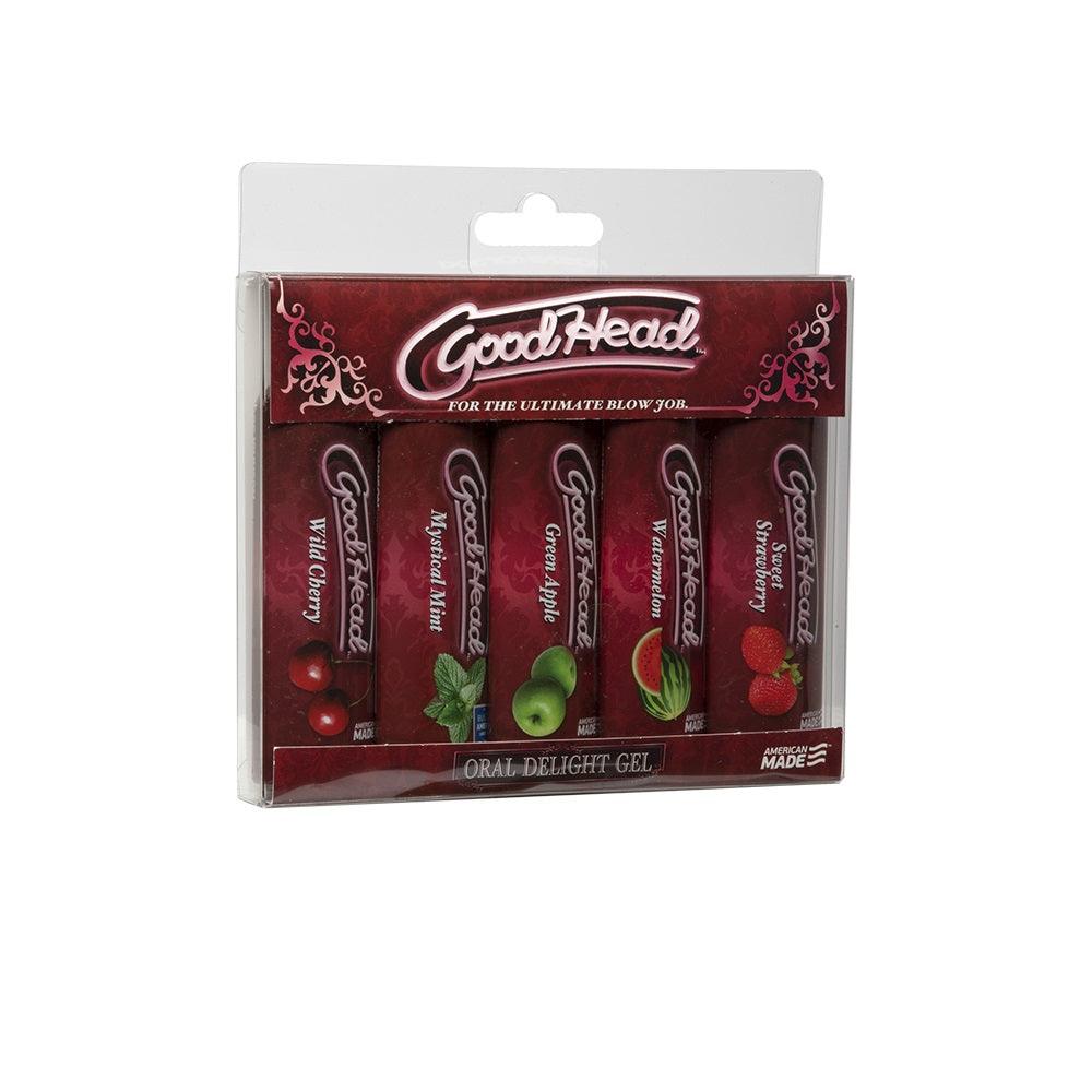 Doc Johnson Good Head Ultimate Blow Job Gel 5 Pack - Allure Adornments