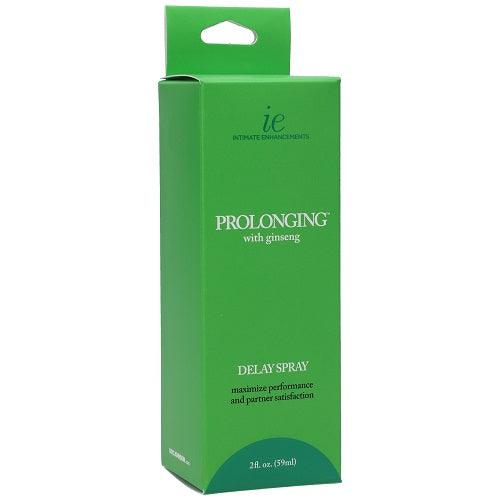 Doc Johnson Intimate Enhancements Prolonging with Ginseng Delay Spray - Allure Adornments