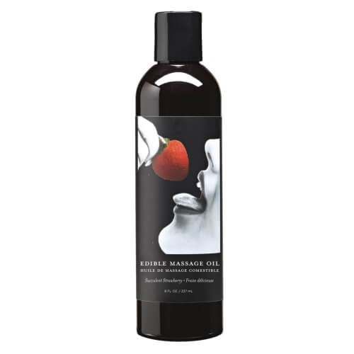 Earthly Body Edible Massage Oil - Allure Adornments