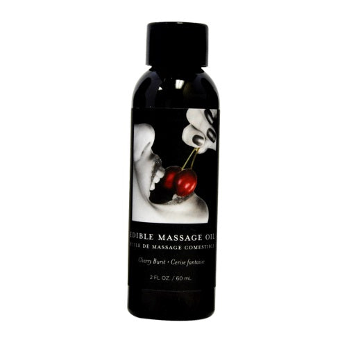 Earthly Body Edible Massage Oil 2oz - Allure Adornments