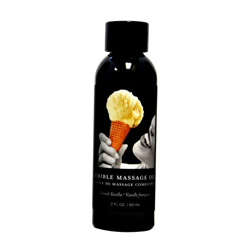 Earthly Body Edible Massage Oil 2oz - Allure Adornments