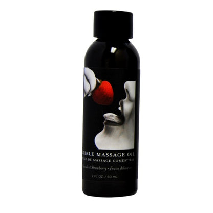 Earthly Body Edible Massage Oil 2oz - Allure Adornments