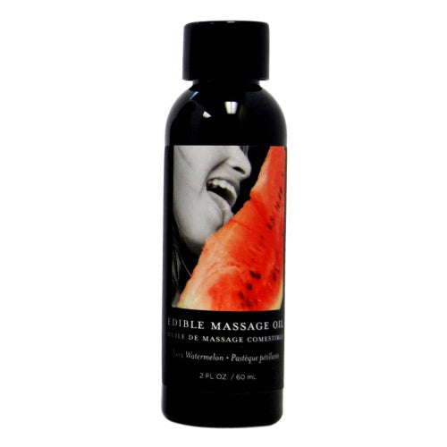 Earthly Body Edible Massage Oil 2oz - Allure Adornments